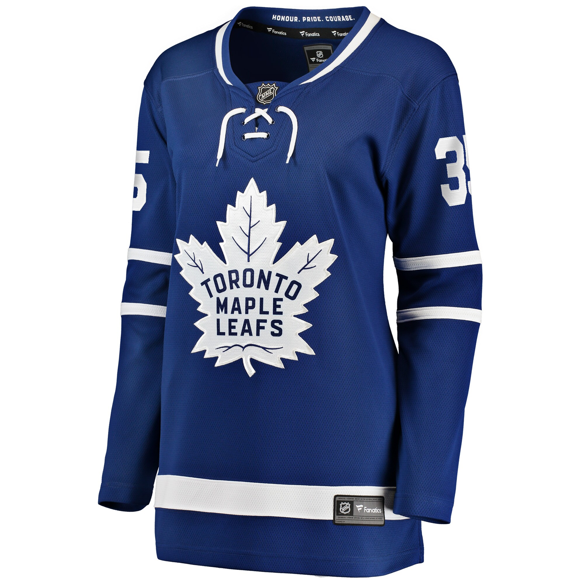 Ilya Samsonov Toronto Maple Leafs Fanatics Women’s Home Breakaway   Jersey – Blue