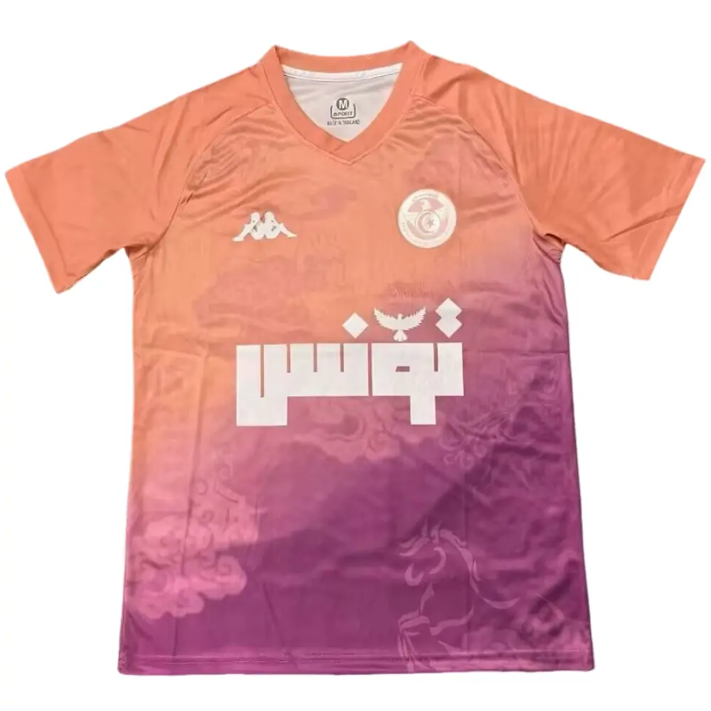2025-26 Tunisia Training Kit Pink Jersey - Fan Edition