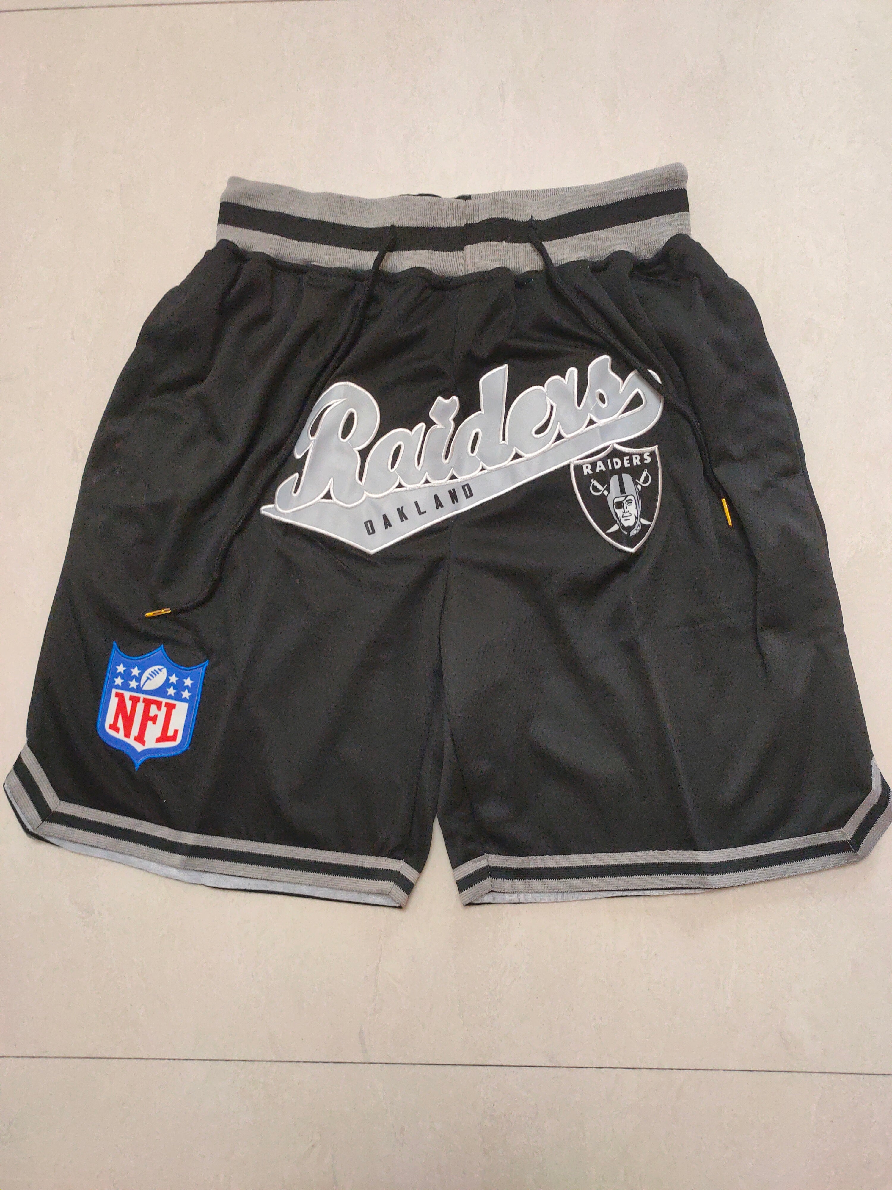 Las Vegas Raiders black pocket pants