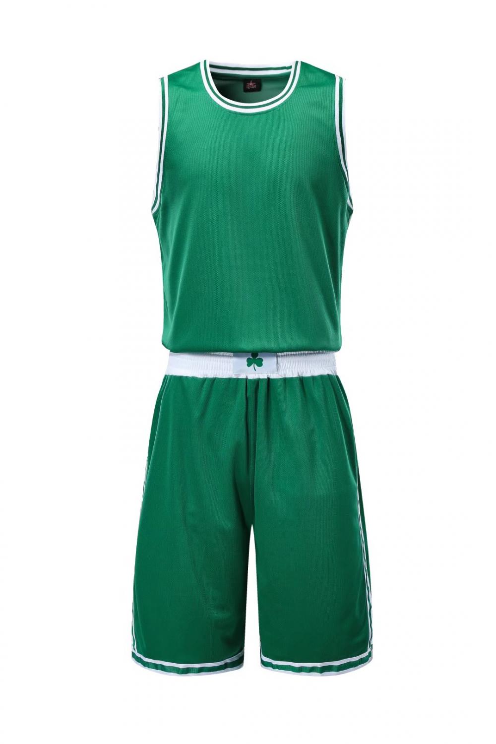 Celtics basketball green uniform（Customizable name and number）