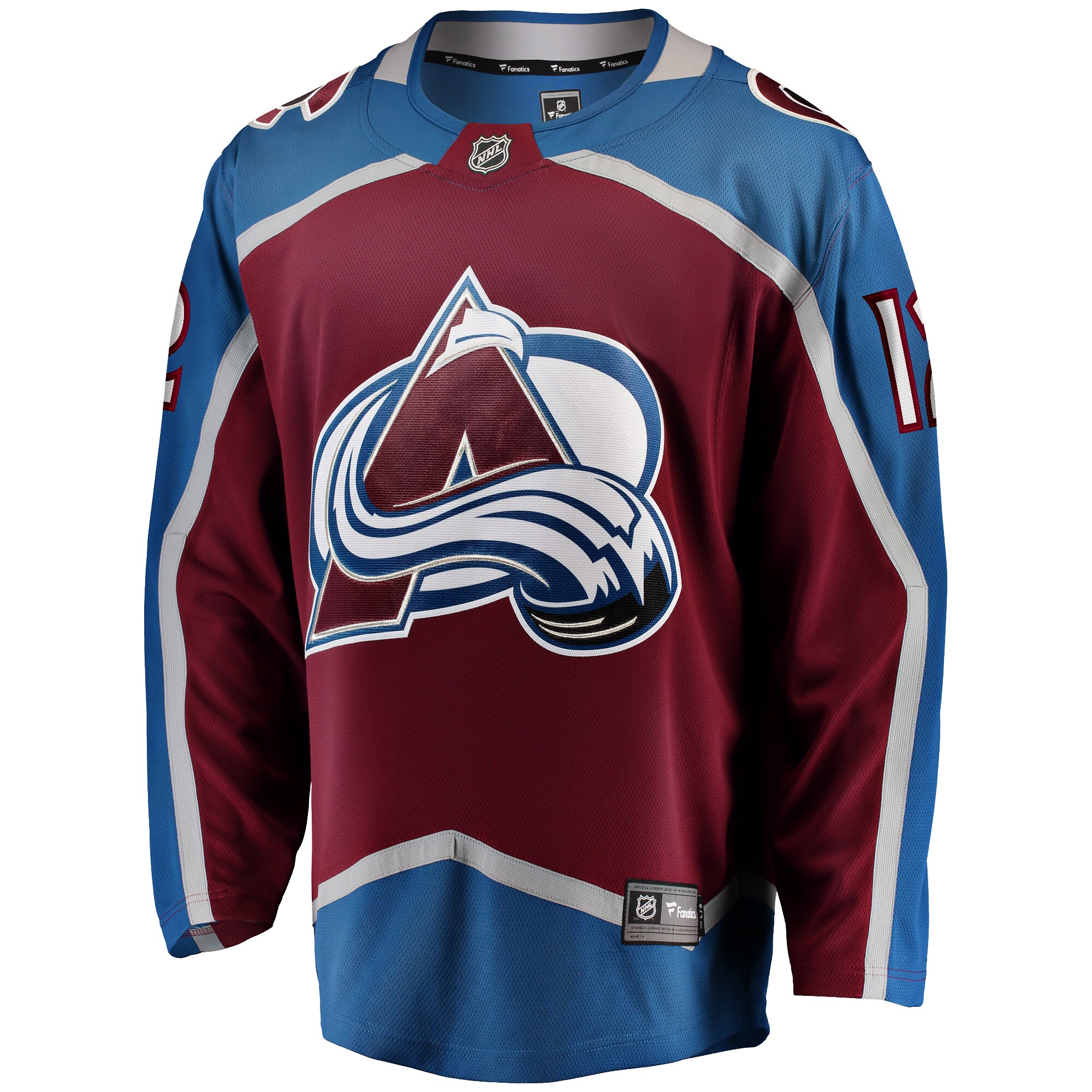 Brandon Duhaime Colorado Avalanche Fanatics Home Premier Breakaway   Jersey – Maroon