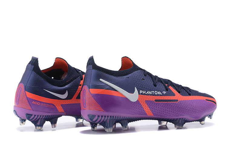 Shock Wave series Nike low-top Phantom GT2 waterproof Recharge all-knit FG football shoes Nike Phantom GT2 Elite FG