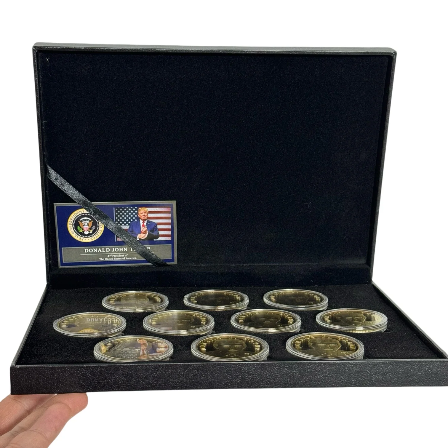 Donald Trump Treasure Box 47 President Edition - Certified