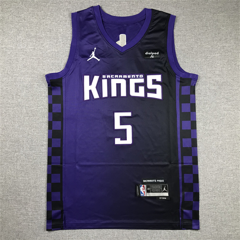 Unisex Kings 2024/25 Embroidered Swingman Jersey City Edition