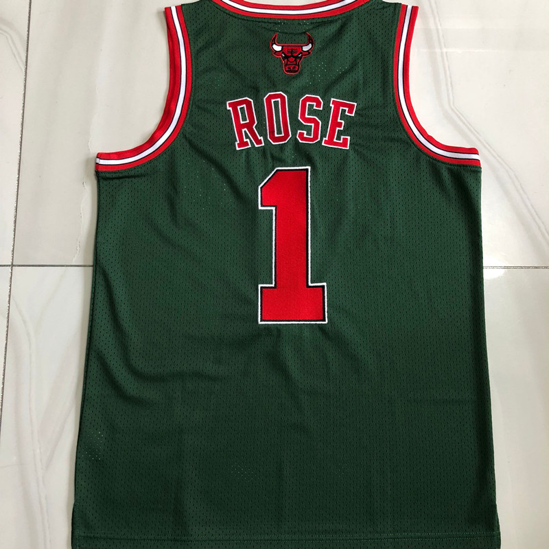 Derrick Rose Chicago Bulls Green 1 MN