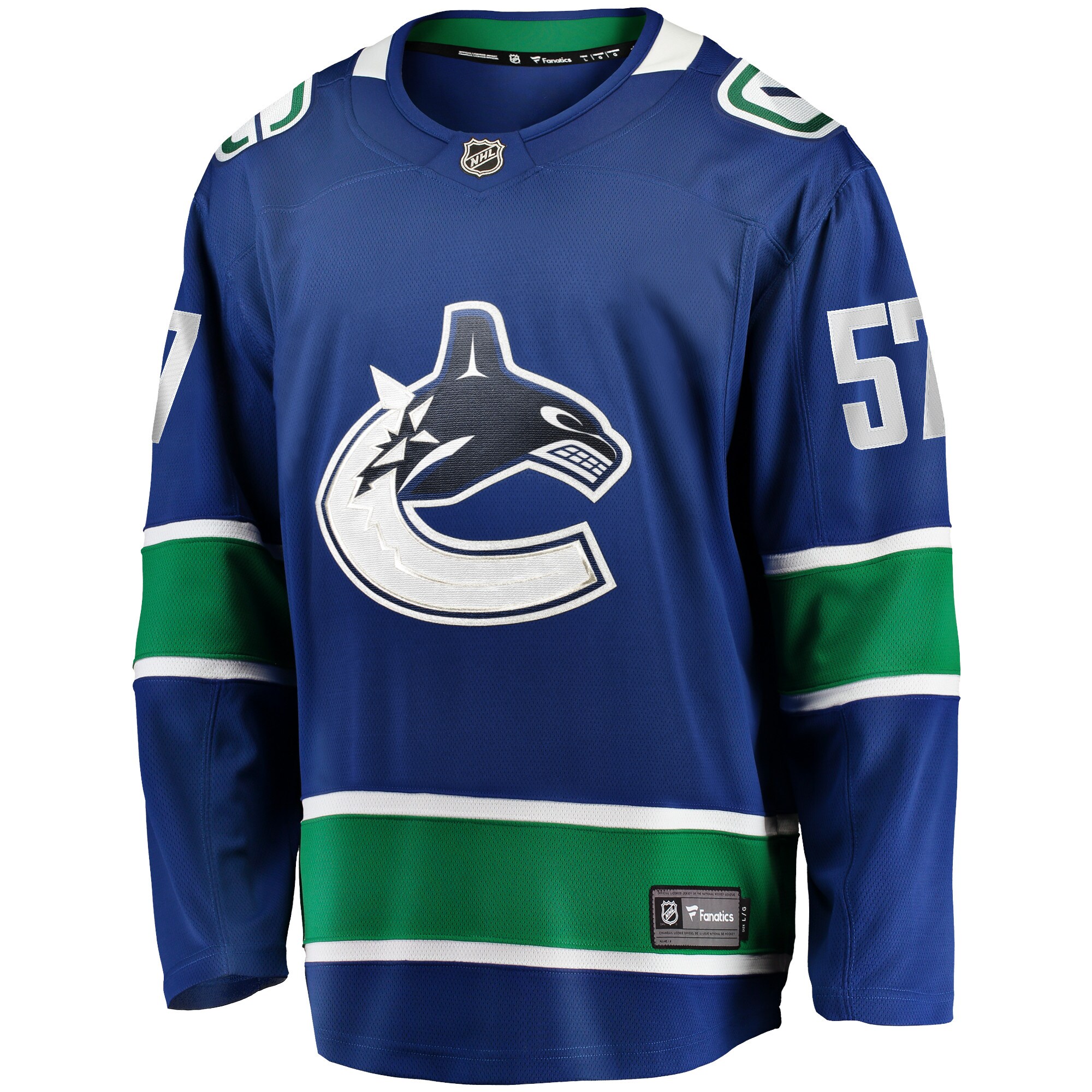 Tyler Myers Vancouver Canucks Fanatics Home Breakaway   Jersey – Blue