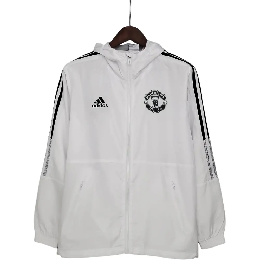 2021/2022 Manchester United Jersey Windbreaker White