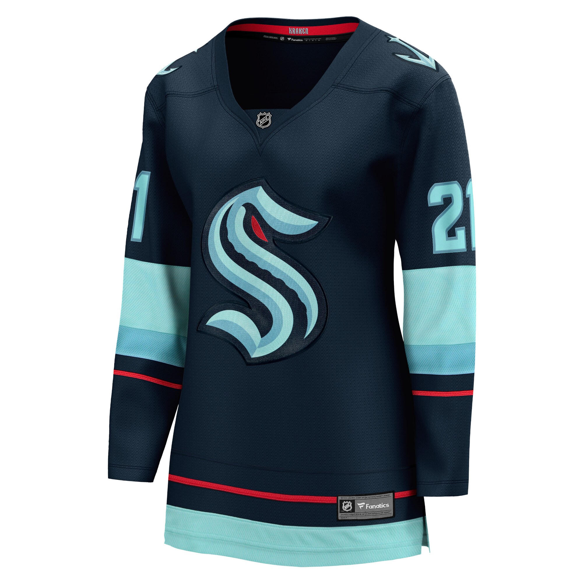 Alexander Wennberg Seattle Kraken Fanatics Women’s Home Breakaway   Jersey – Deep Sea Blue