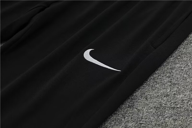 2024/25 Barcelona grey half zip training suit 1:1 Thailand quality