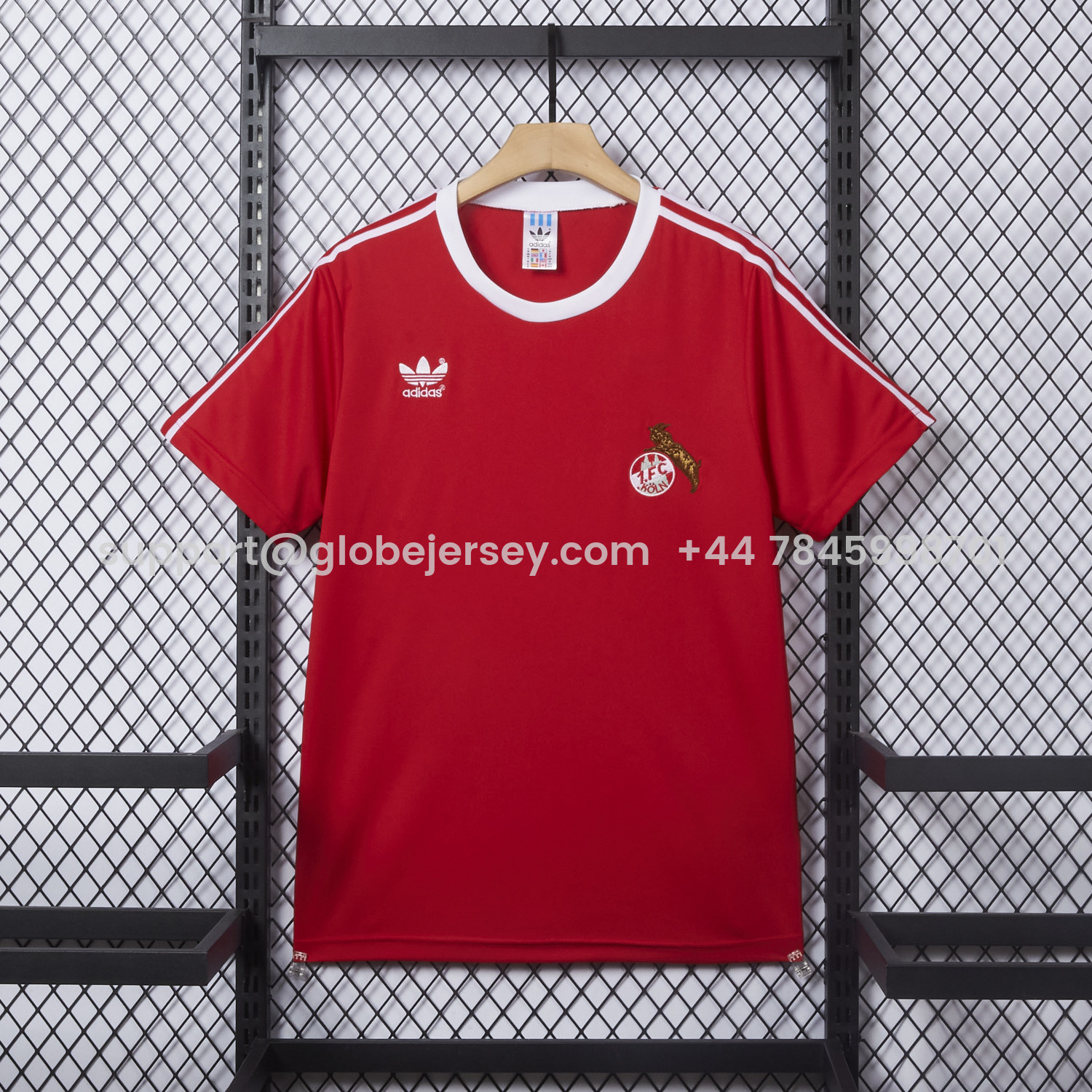 Retro 1. FC Köln 1977-78 Home Red Jersey