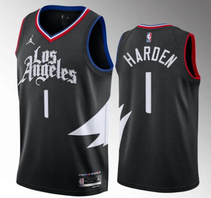 James Harden Los Angeles Clippers 2023-2024 seasonJersey