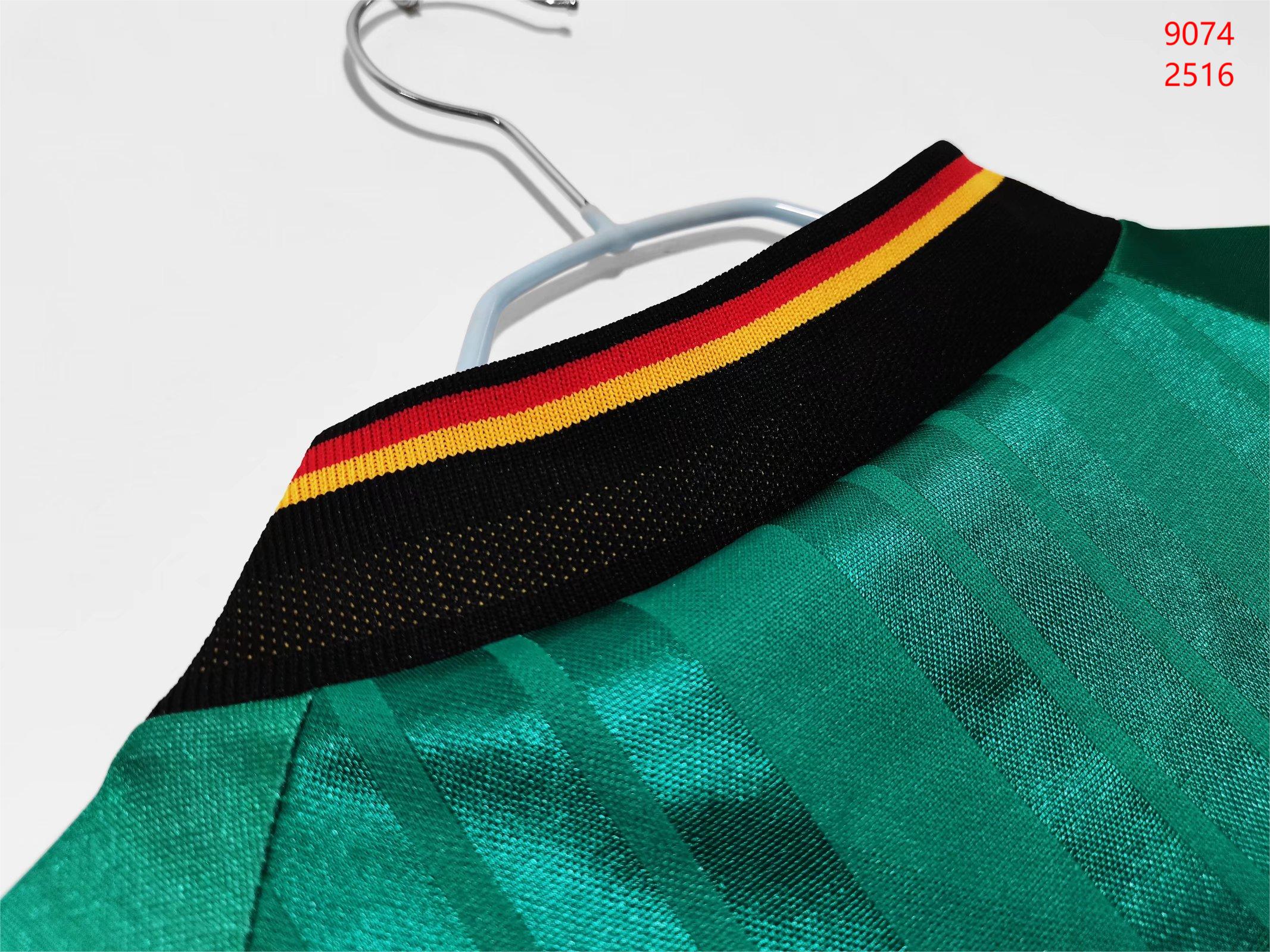 1992 Germany away retro jersey