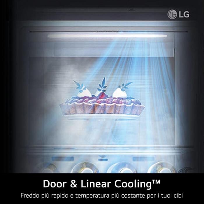 LG - Frigorifero side by side GSVV80PYLL INSTAVIEW-Prime Silver