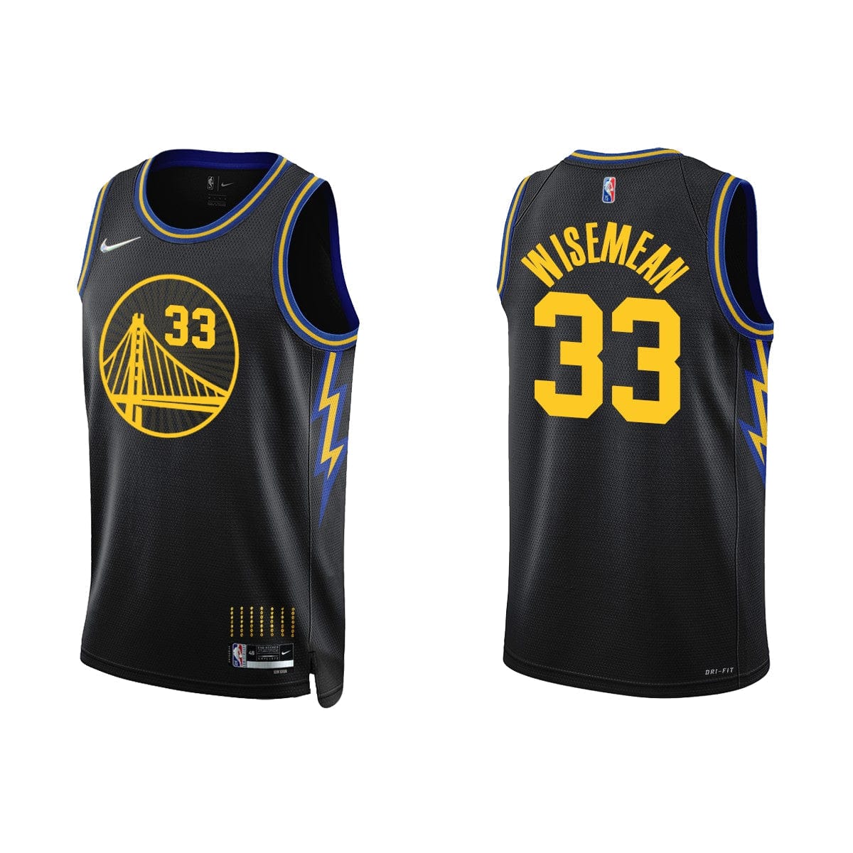 James Wiseman Golden State Warriors 2021-22 City Edition Jersey