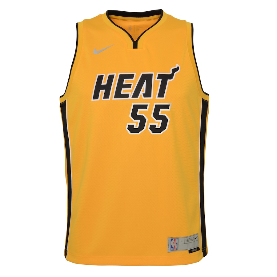 Youth Miami Heat Duncan Robinson  Trophy Gold 2020/21 Swingman  Jersey - Earned Edition