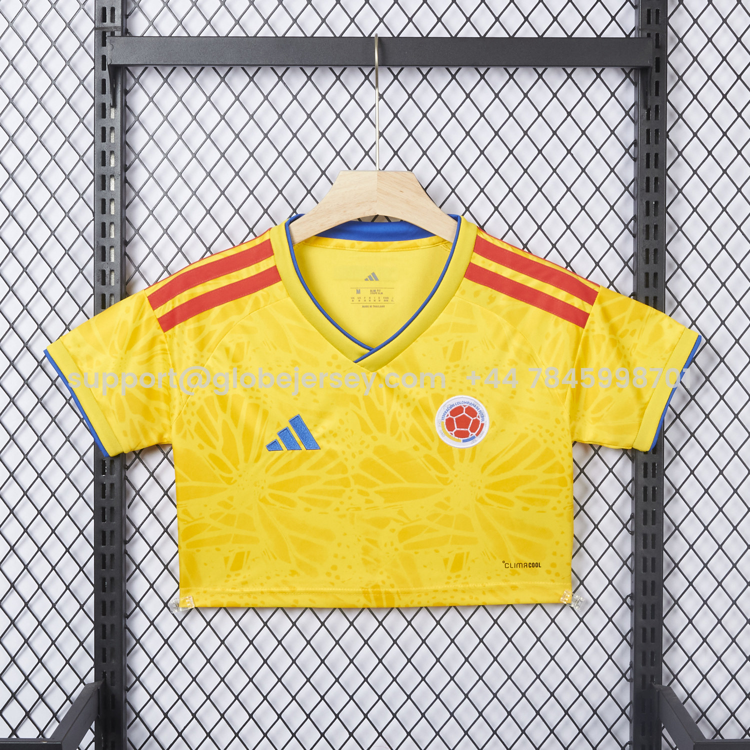 Women's Colombia 2026 Home Cropped Jersey