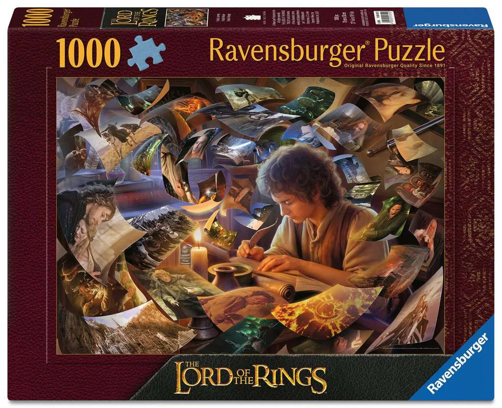 ** Pre-Order ** Lord of the Rings Frodo's Journey - 1000 Piece Jigsaw Puzzle (Ravensburger)