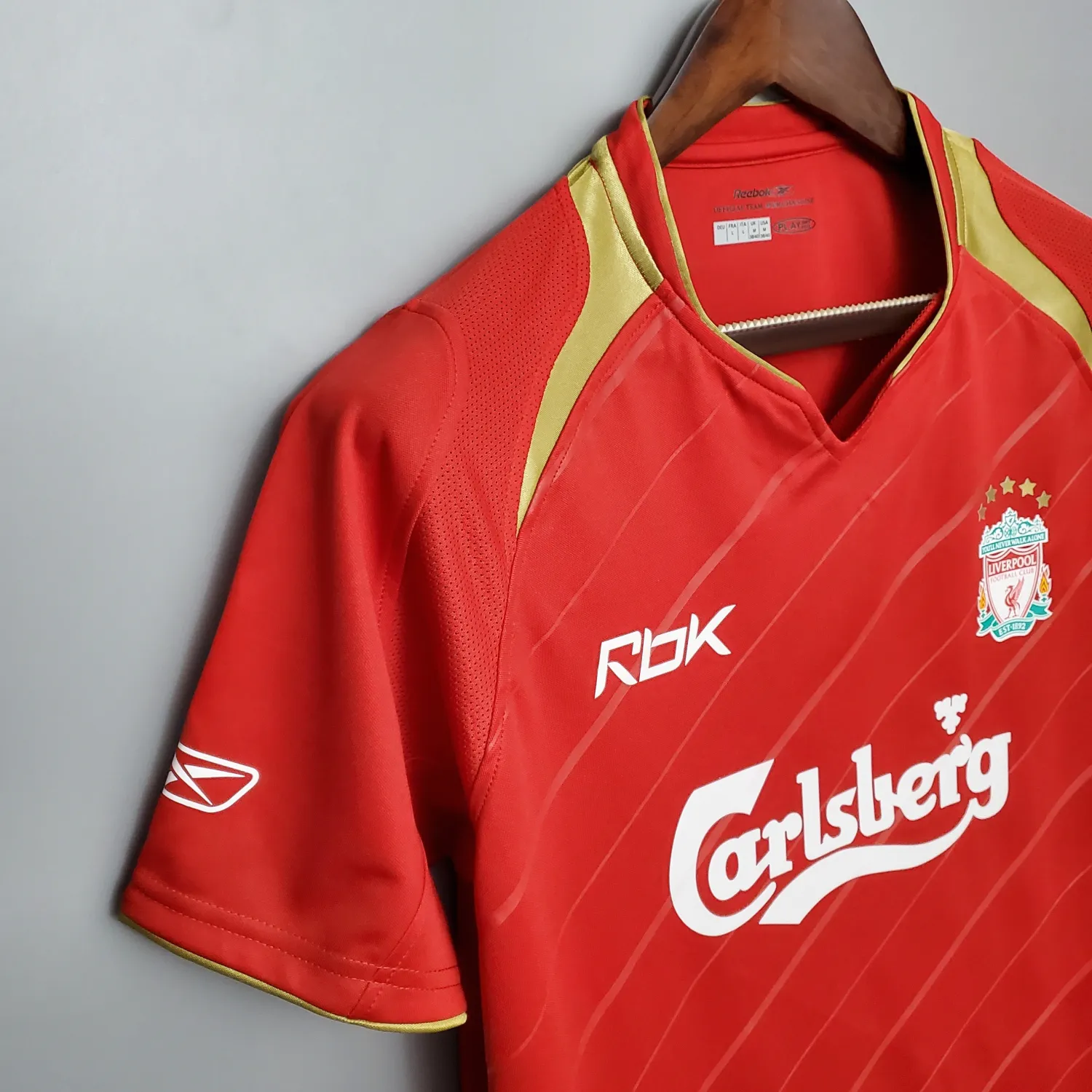 2005/06 Liverpool home retro jersey - Fans Edition