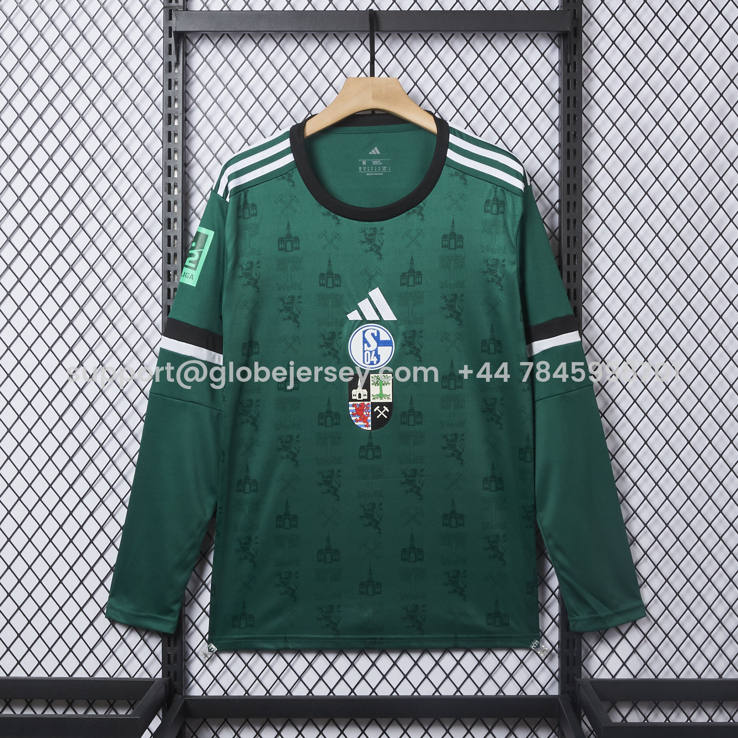 Schalke 04 25-26 150 Years of Gelsenkirchen Special Long Sleeves Jersey - Fans Version