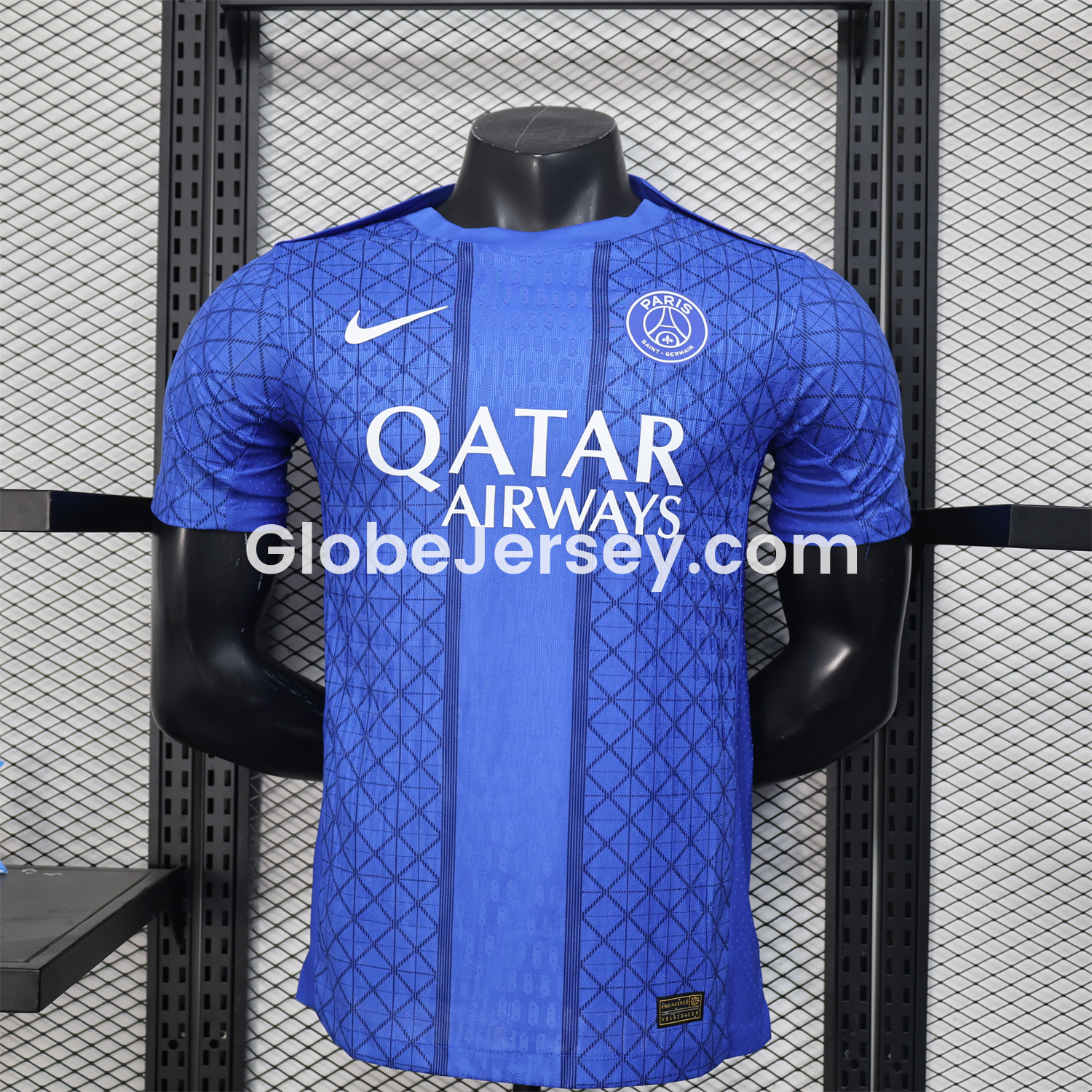 Paris Saint-Germain PSG 25-26 Blue Pre-Match Training Jersey - Player Version