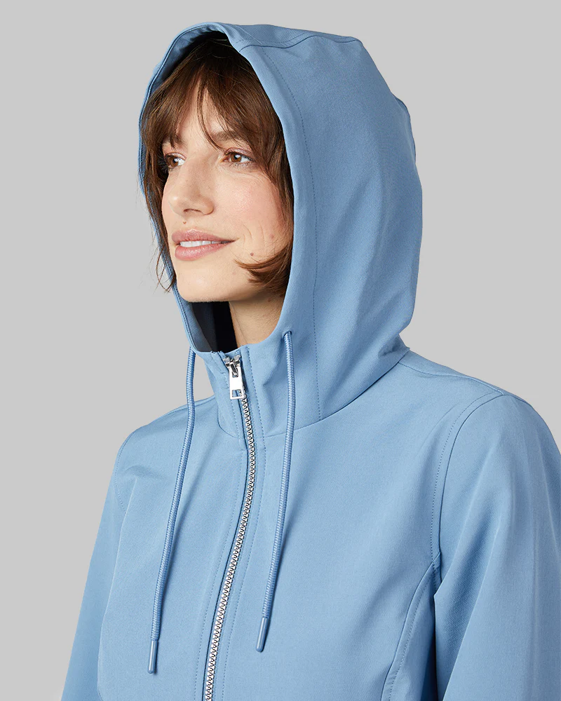 WOMEN'S HOODED WINDBREAKER JACKET