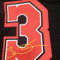 Dwayne Wade Miami Heat Black 3 MN