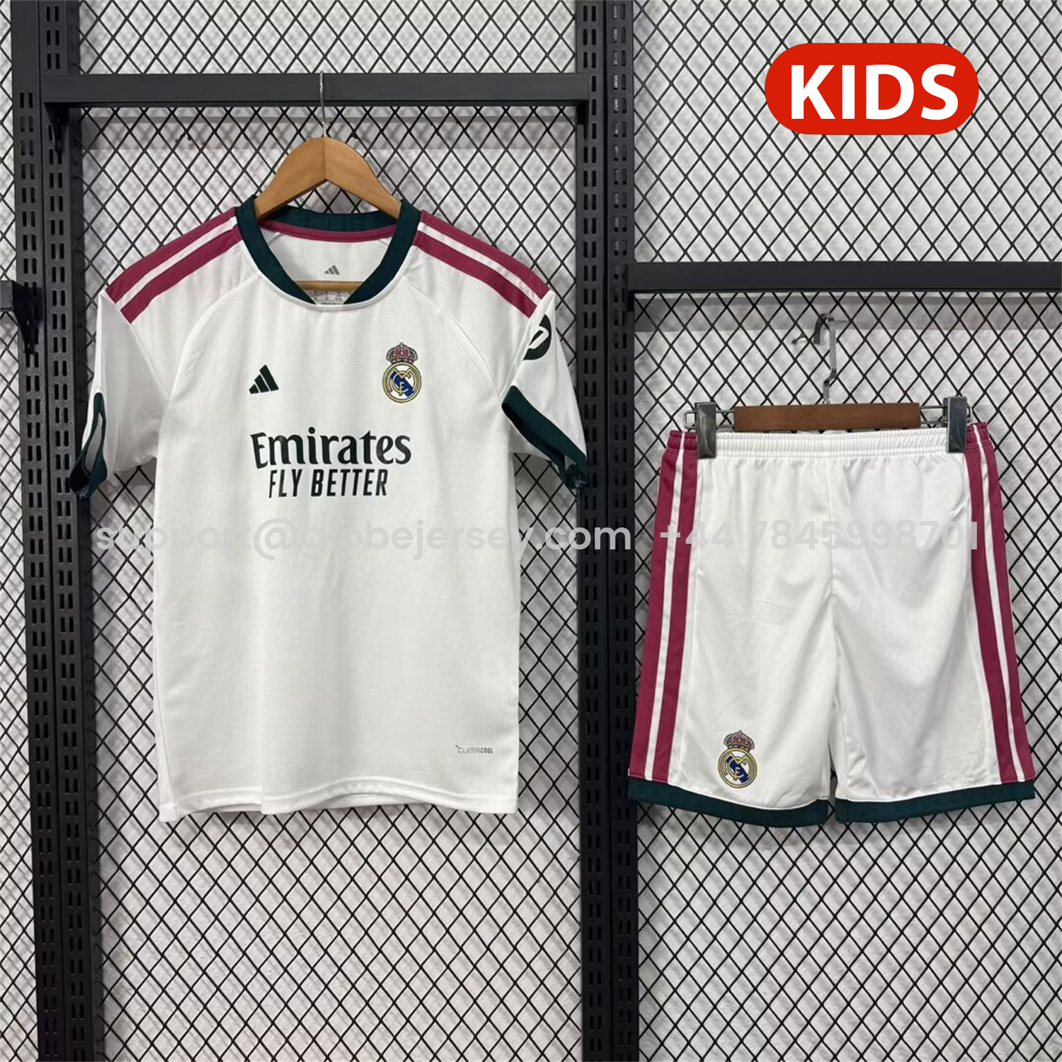 Real Madrid 26-27 Home Kids Kit - Fans Version