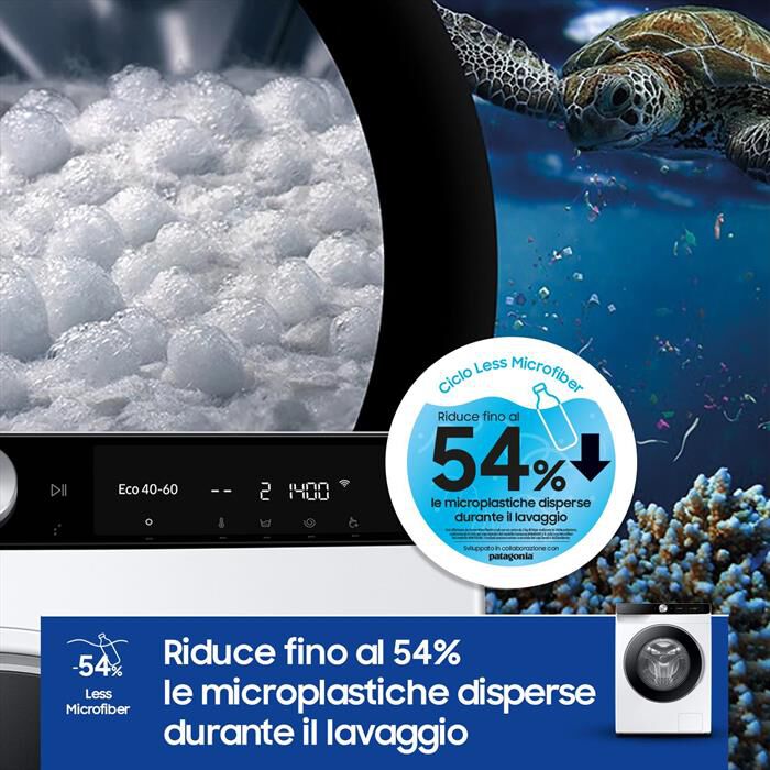 SAMSUNG - Lavatrice WW11DG6B25LKU3 11 Kg Classe A-bianco