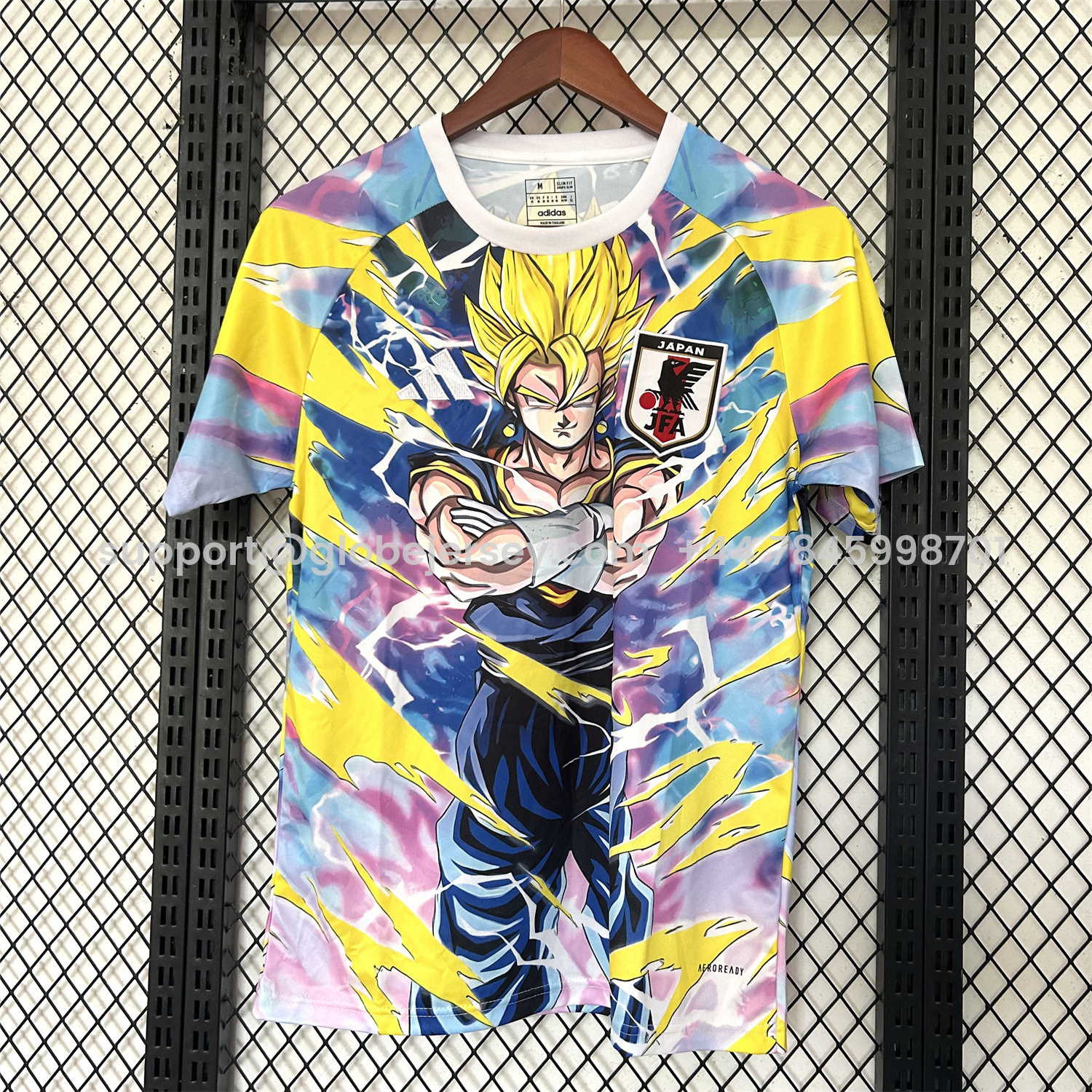Japan 25-26 Blonde Super Saiyan Special Jersey - Fans Version