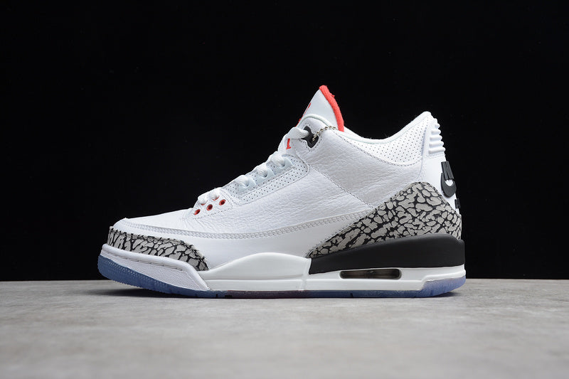 Jordan 3 Retro Free Throw Line White Cement