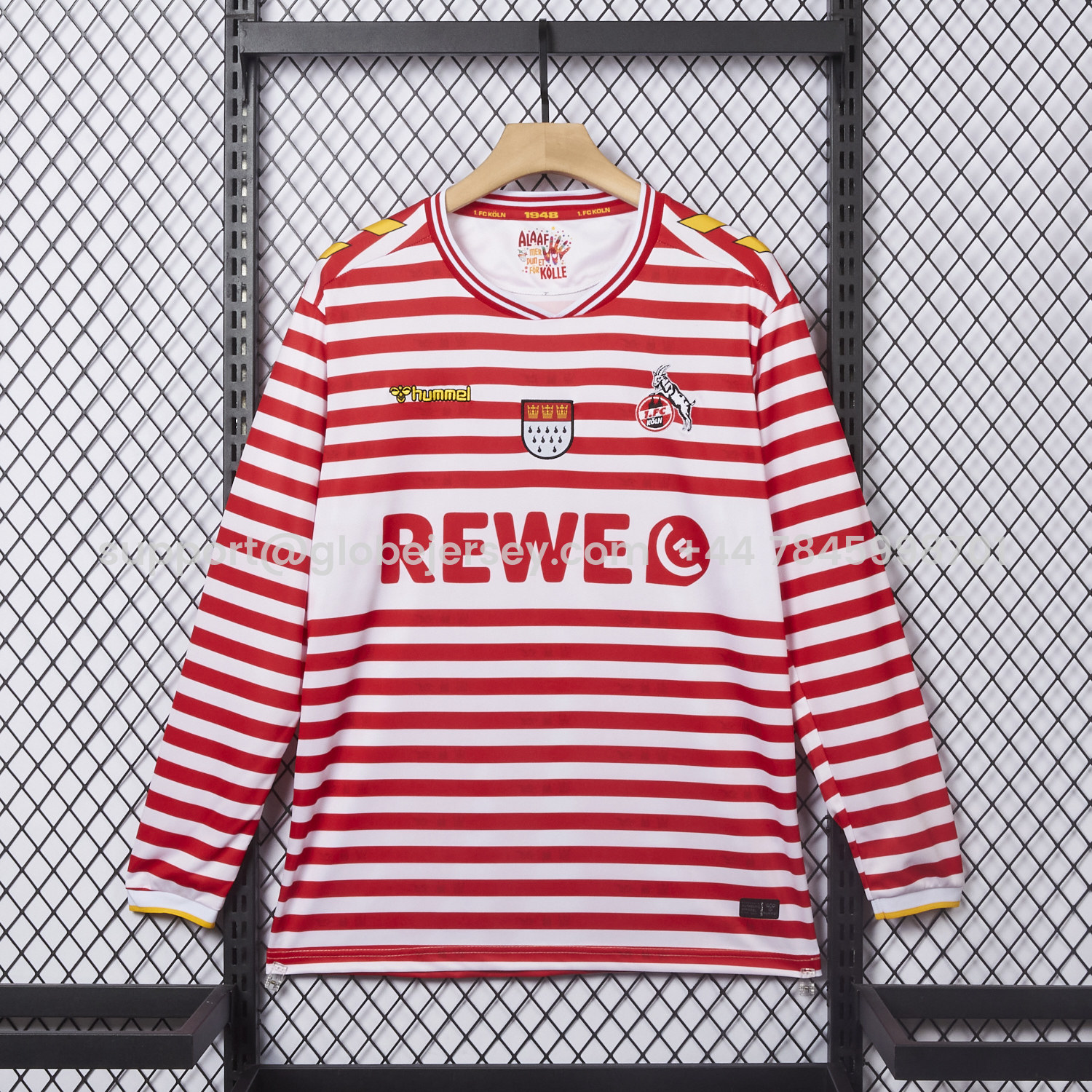 Köln 25-26 Carnival Special Long Sleeves Jersey - Fans Version