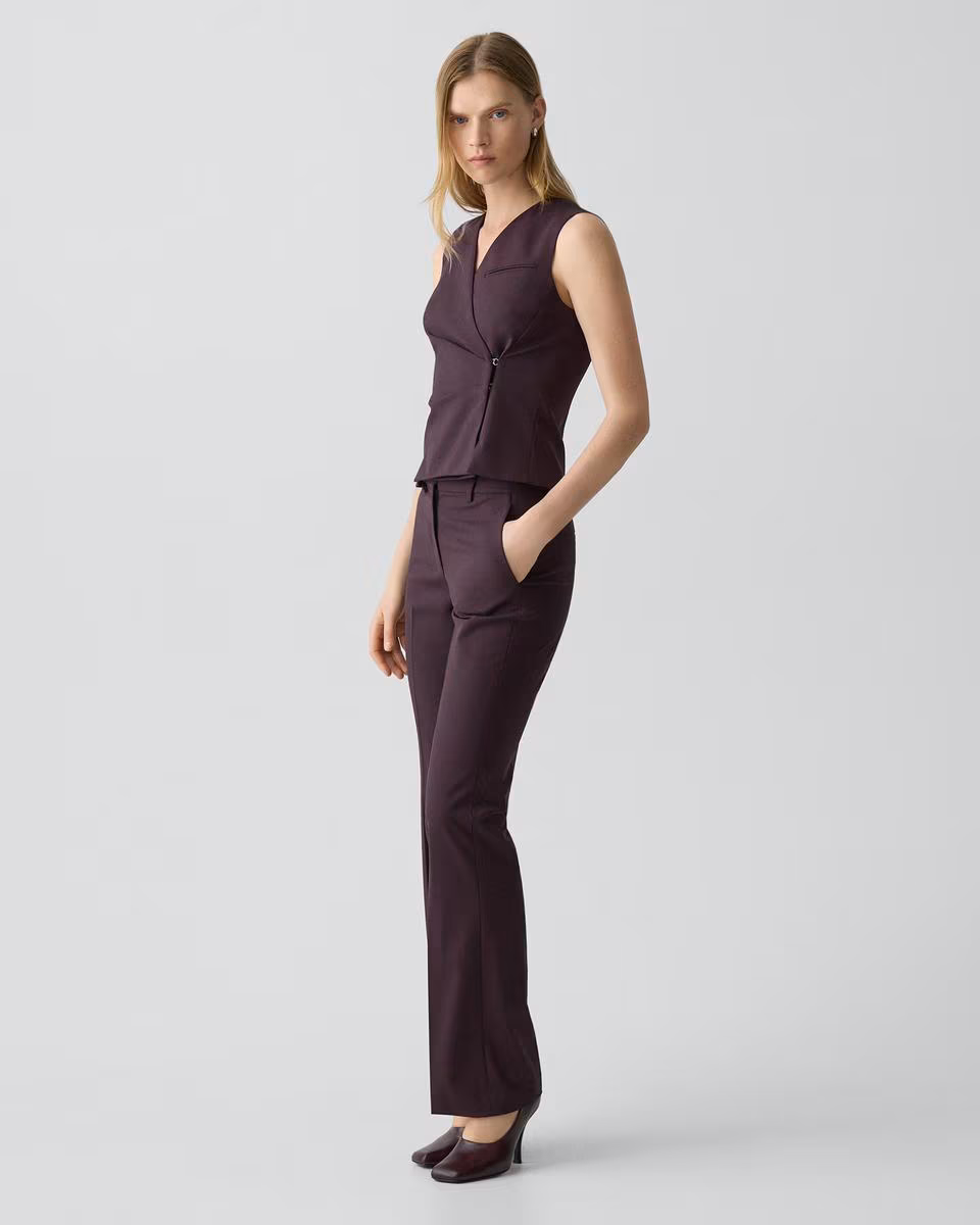 Flared Pant, 29'' in Good Wool