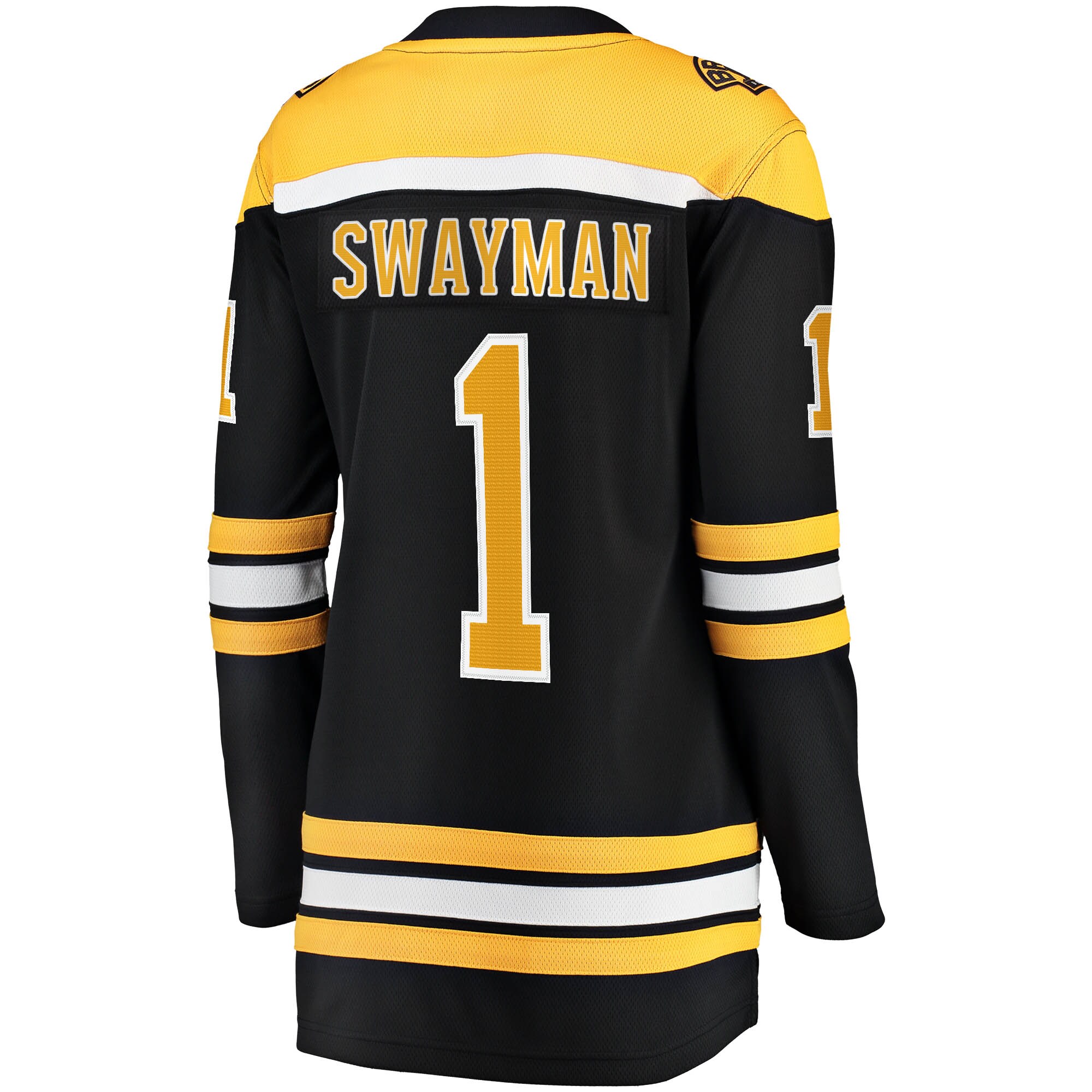 Jeremy Swayman Boston Bruins Fanatics Women’s Home Breakaway Jersey – Black