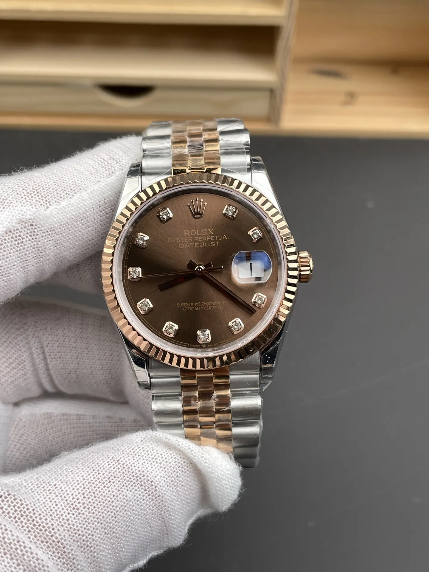 Rolex Datejust Rose Gold 36mm