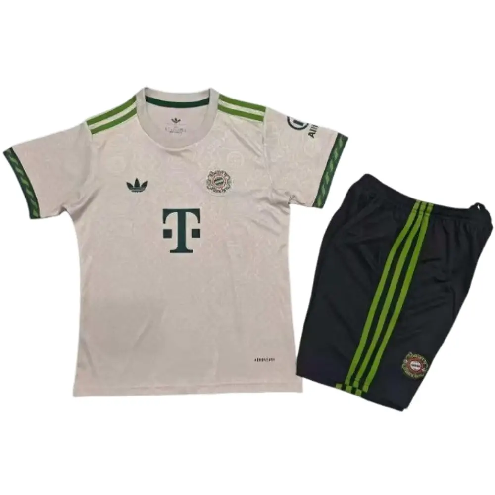 2025-26 Bayern Oktoberfest Commemorate Edition Short Sleeve Jersey - Children's suit Fans Edition