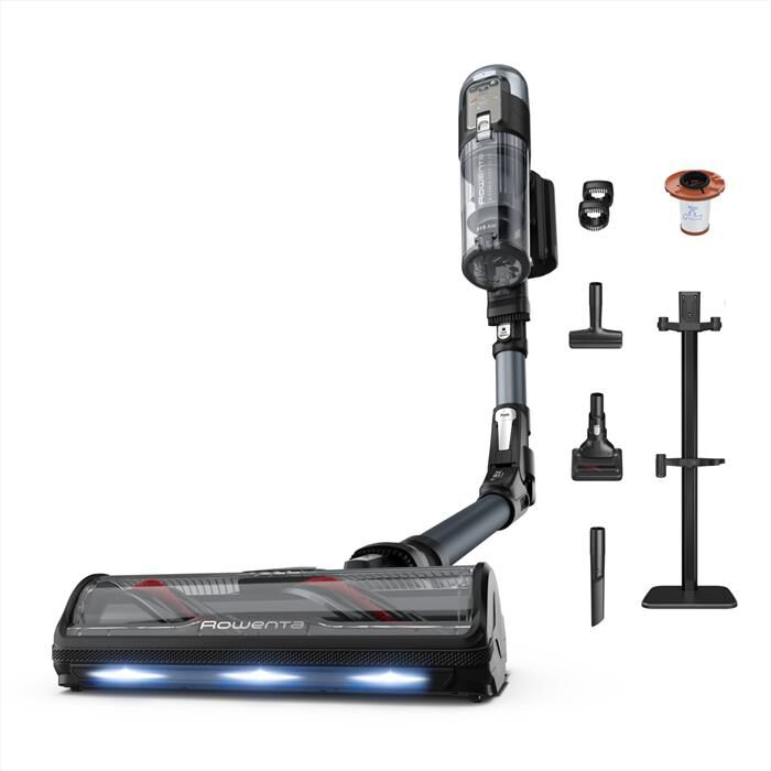 ROWENTA - Aspirapolvere senza filo RH9C71E0-INSIDE METAL & LIQUID METAL