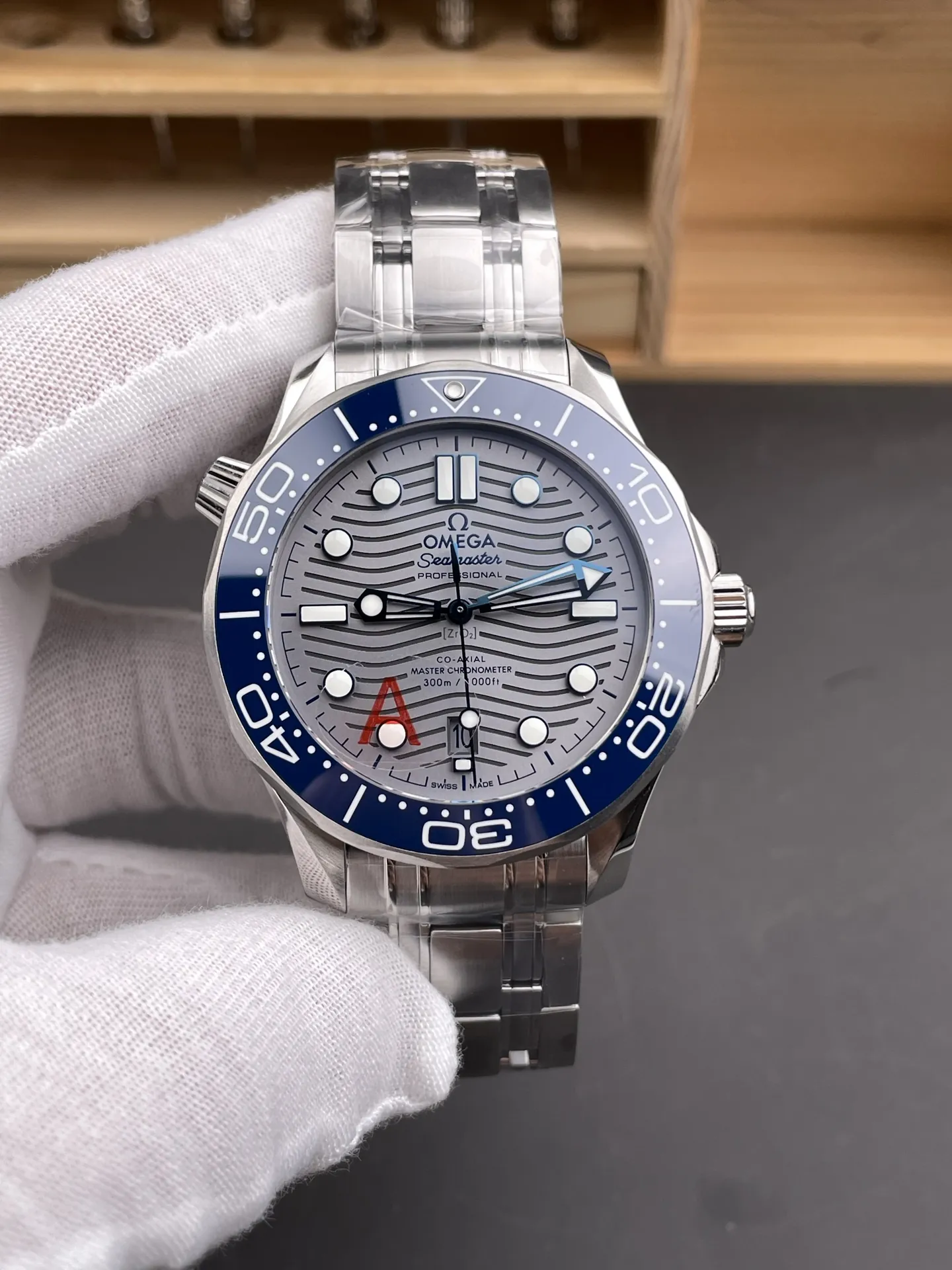 Omega Seamaster 300 Grey Dial 42mm
