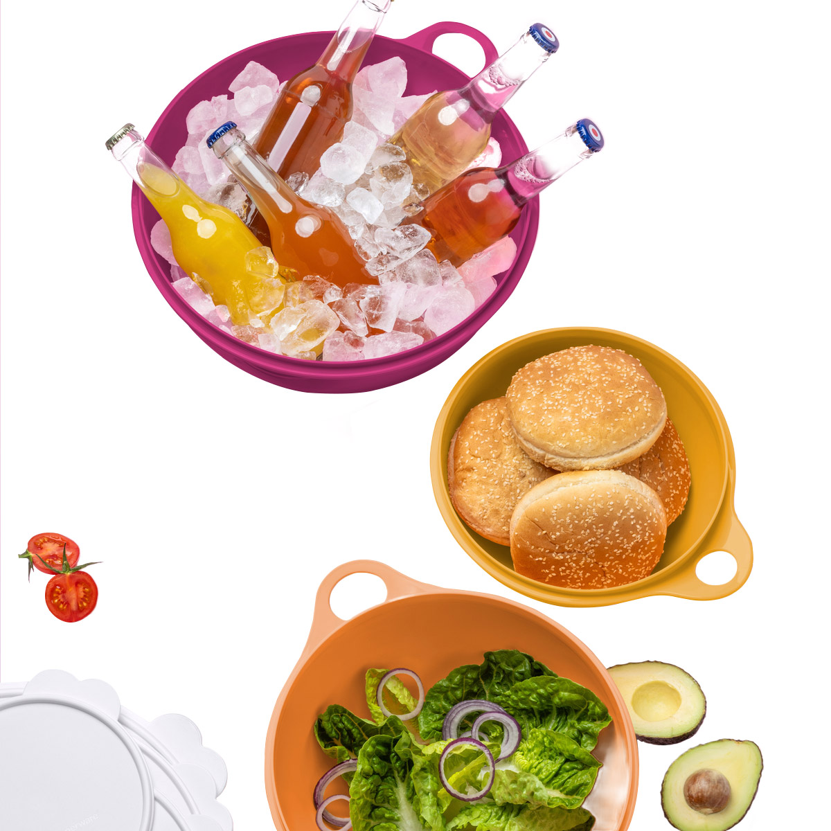 Tupperware 6-piece Thatsa Bowl Set