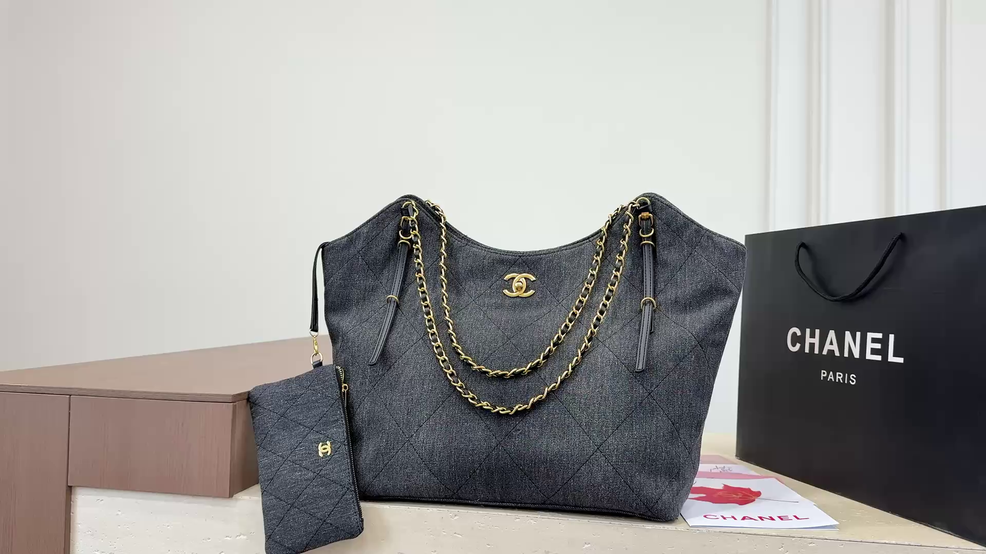 Chanel Denim Tote Bag