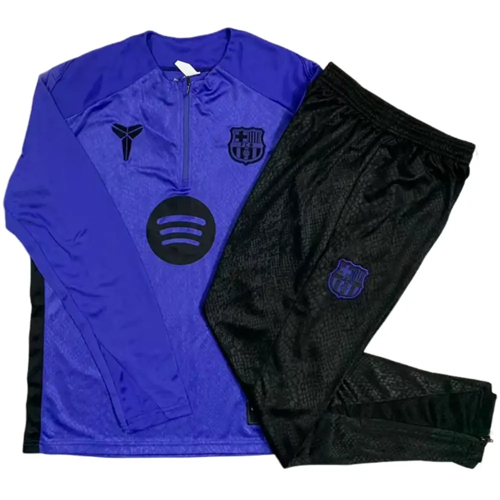 2025-26 Barcelona Half-Zip Training Jersey - Adult Set
