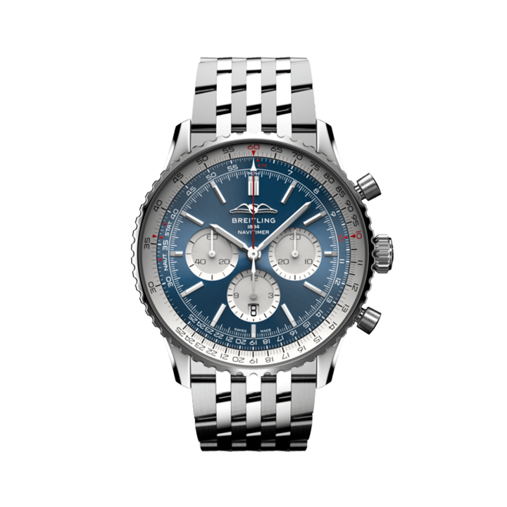 【Super Clone】Breitling AB0137211C1A1 Navitimer B01 Blue Dial - Νew