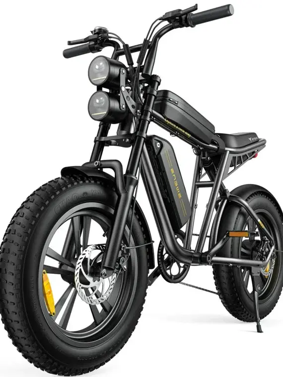 AKEZ 1000W Fat-Tire Electric Bike – 28 mph UL-Certified All-Terrain Ebike with 48V Removable Battery