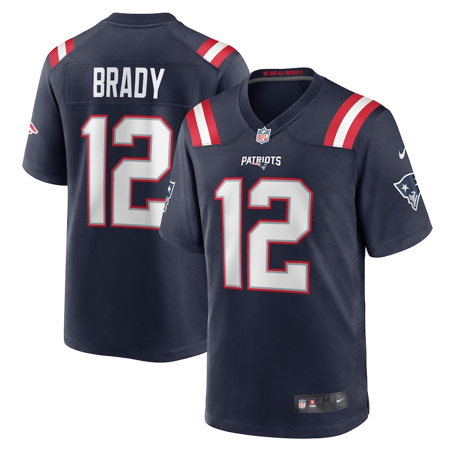 New England Patriots 12# Tom Brady Nike Vapor F.U.S.E. Limited Jersey