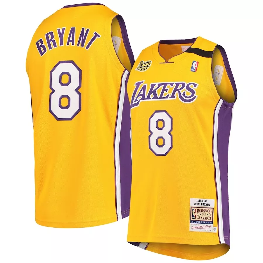 Jersey Los Angeles Lakers Home Finals 1999-00 Kobe Bryant