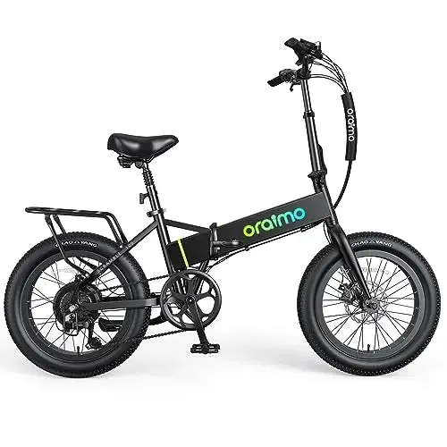 Oraimo Electric Bike – 750W–1000W Motor. 45-Mile Range. 557Wh Hidden Battery. 7-Speed Gear System