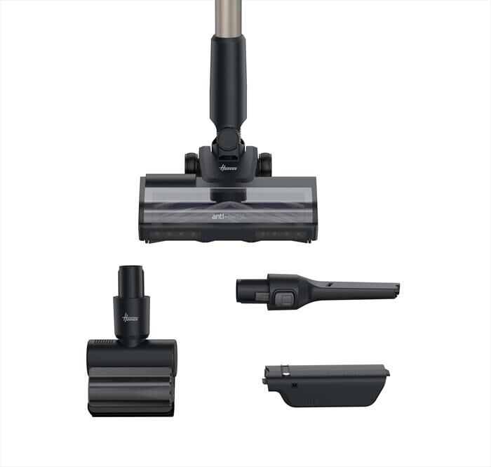 HOOVER - Scopa elettrica HF310P 011-Nero, Metallico