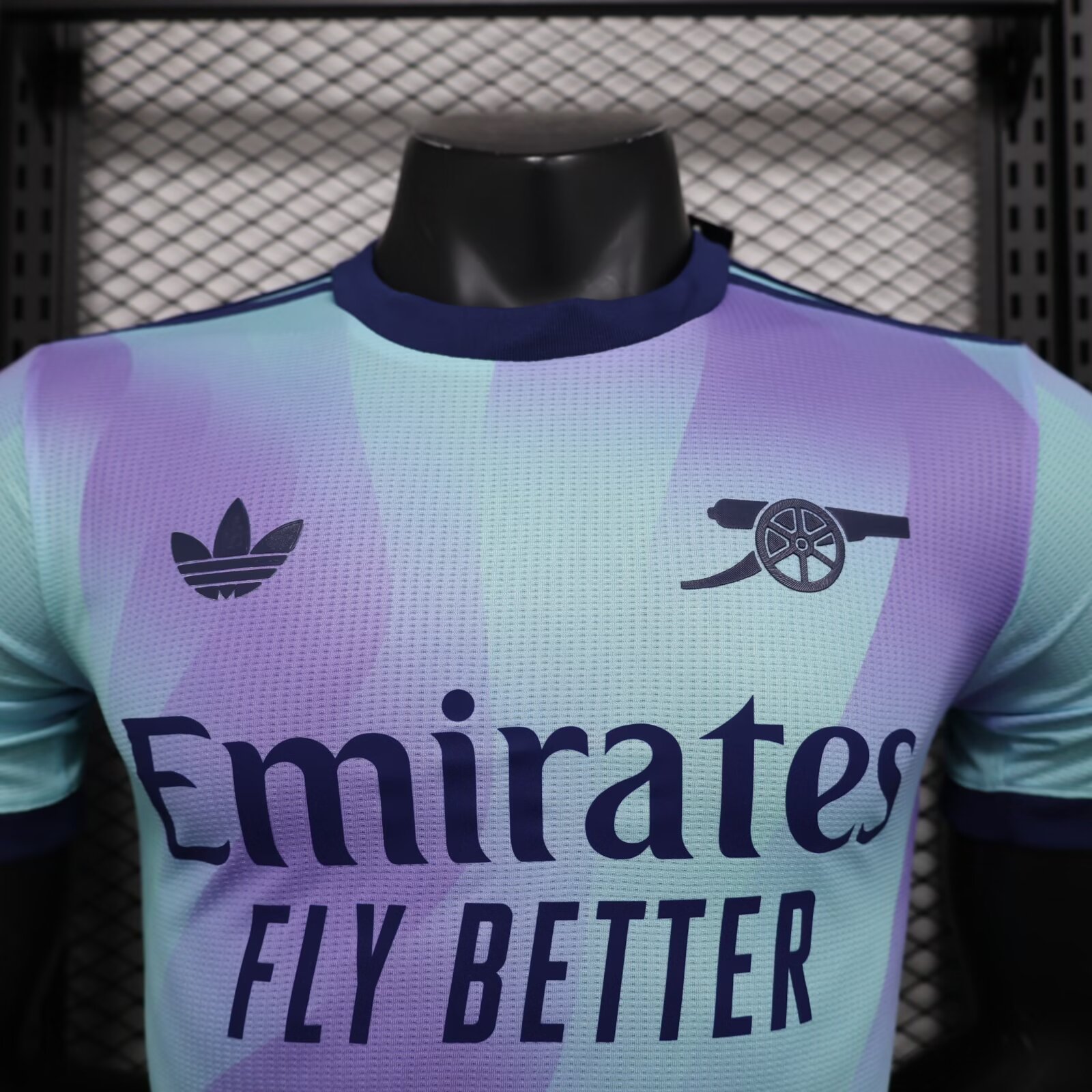 2024/25 Arsenal Second Away Shirt - Player Version