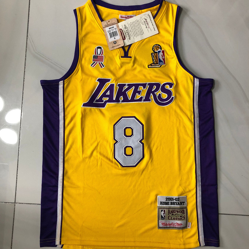LeBron Bryant Los Angeles Lakers Yellow 8 MN