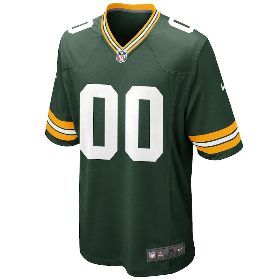 Green Bay Packers Nike Green Custom Jersey