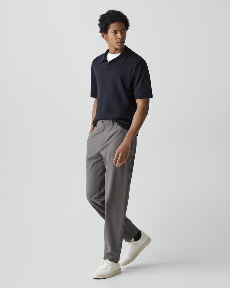 Curtis Drawstring Pant in Precision Ponte